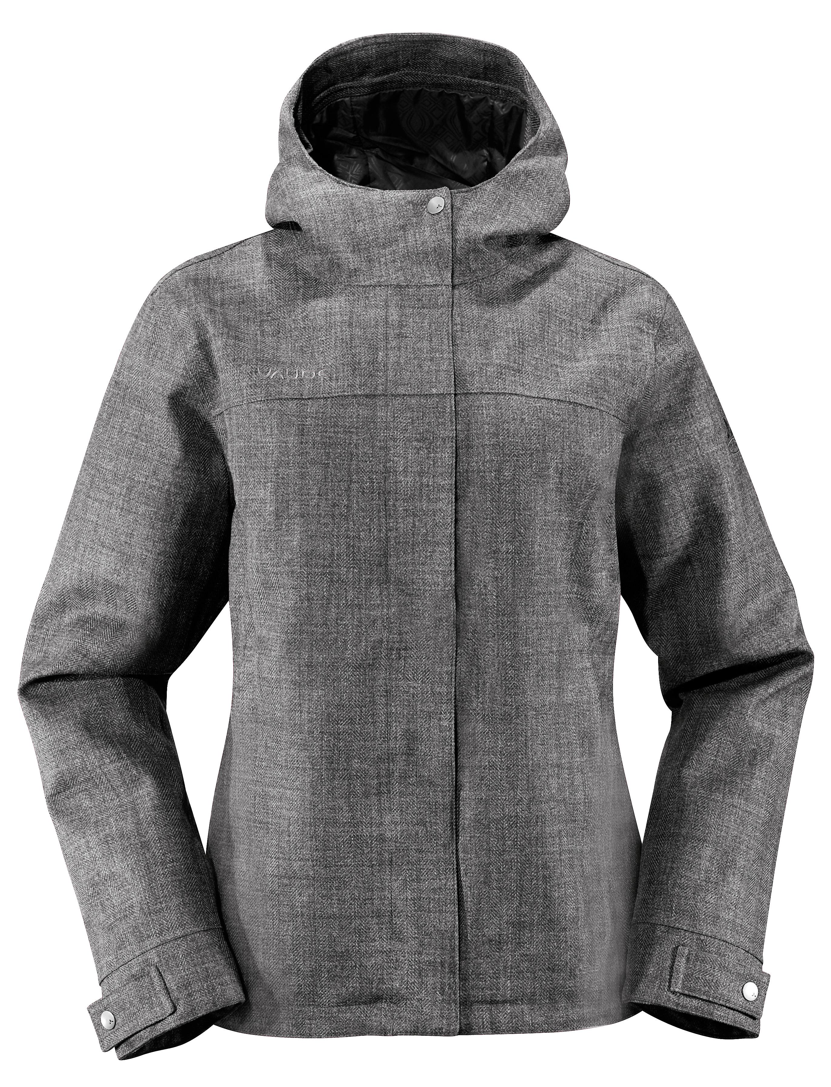 Foto Chaqueta impermeable Vaude Rodela gris para mujer , 34
