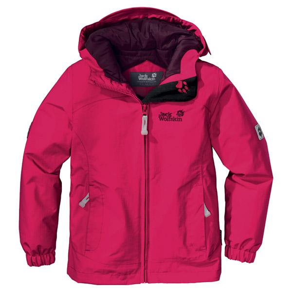 Foto Chaqueta Jack Wolfskin Wintertime rosa para niño , 164
