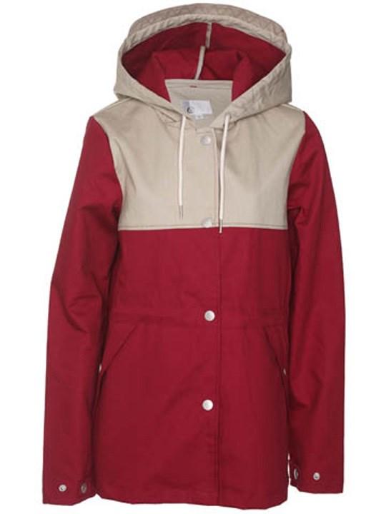 Foto Chaqueta Mujer Volcom Rain Check Burgundy