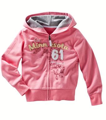 Foto Chaqueta niña con capucha