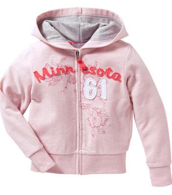 Foto Chaqueta niña con capucha