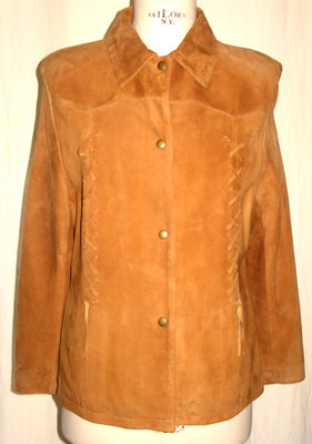 Foto Chaqueta Piel Ante T.44 Mujer Ricard Pells 290 � /nueva Mira Fotos