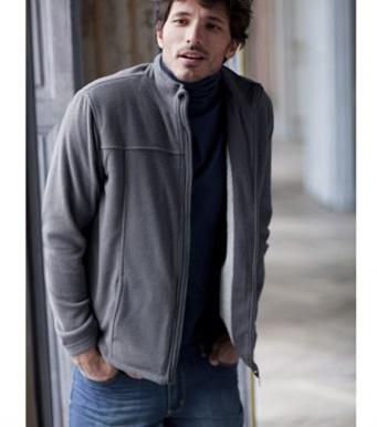 Foto Chaqueta polar de manga larga hombre