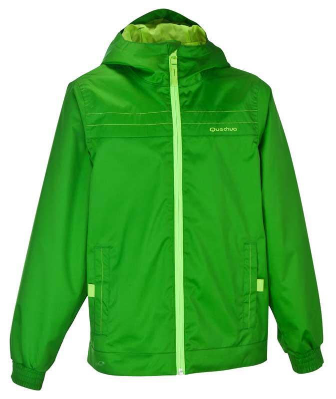 Foto chaqueta quechua kutuna junior verde talla 4 años