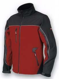 Foto Chaqueta red shell rojo/negro 4516-xl