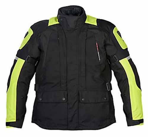 Foto Chaqueta Rev'it Dragon negro / fluo