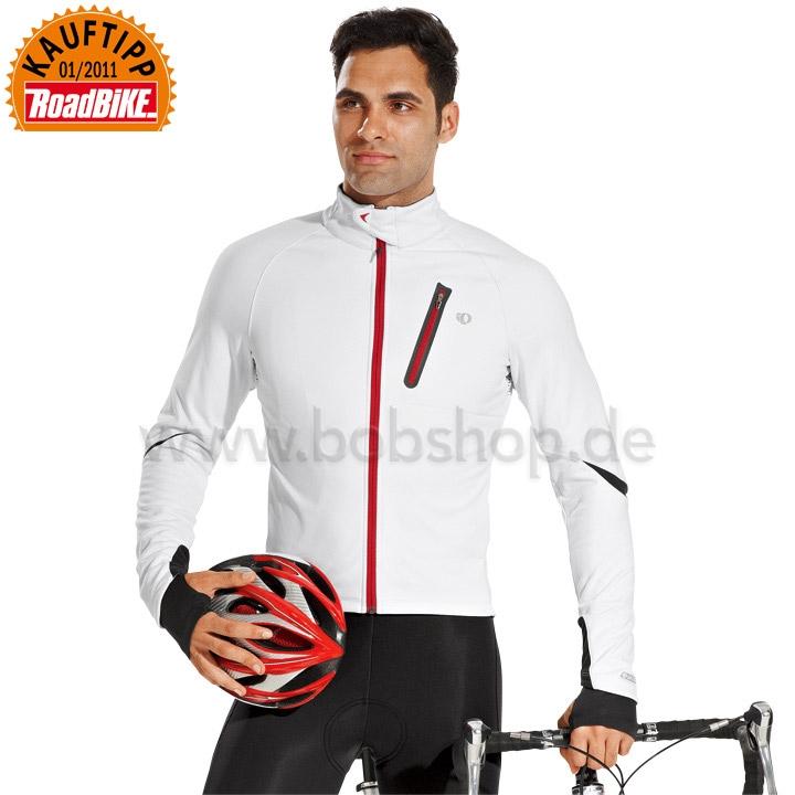 Foto Chaqueta térmica Pearl Izumi P.r.o. Softshell blanca-negra