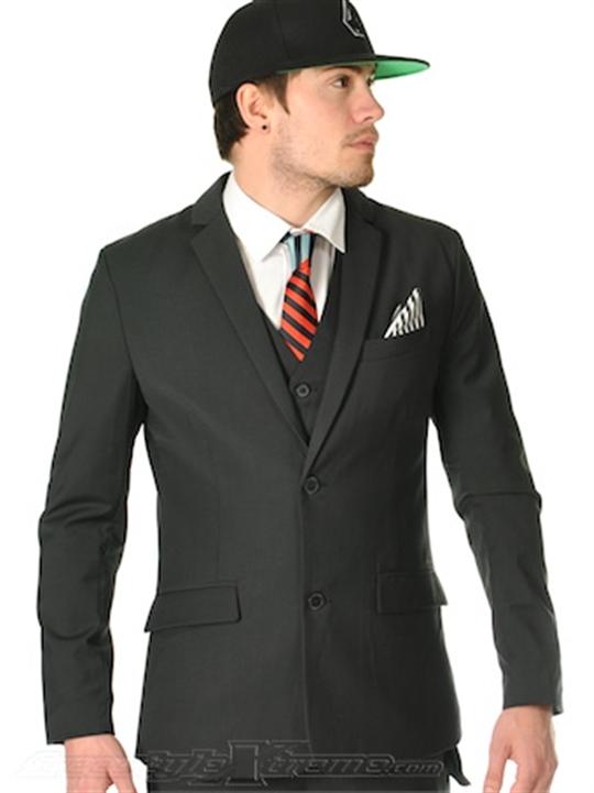 Foto Chaqueta Volcom Dapper Stone Suit Blazer New Negro