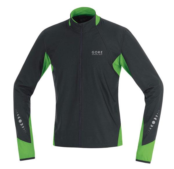 Foto Chaquetas Gore Running Pulse 2.0 Windstopper Black Man