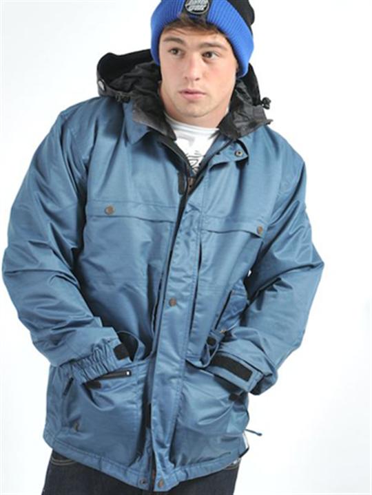 Foto Chaquetas nieve hombre Santa Cruz Kingdom Steel azul