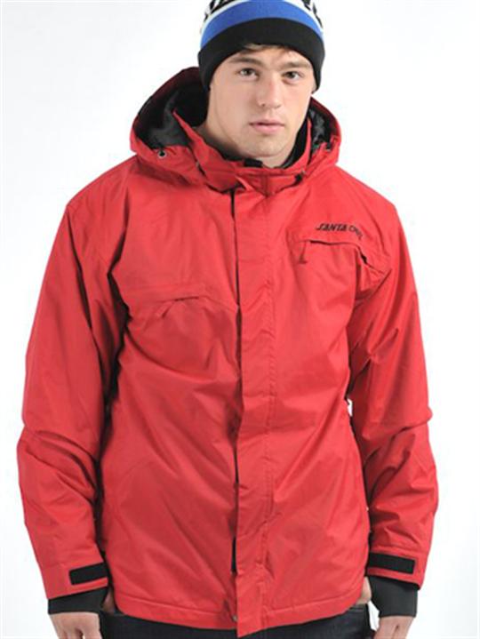 Foto Chaquetas nieve hombre Santa Cruz Paradox rojo