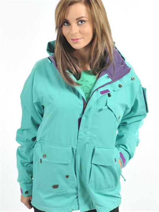 Foto Chaquetas nieve mujer Santa Cruz Suger N Spice Teal