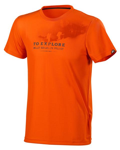 Foto Chaquetas soft shell Millet To Explore T-shirt S/s Flamme Man