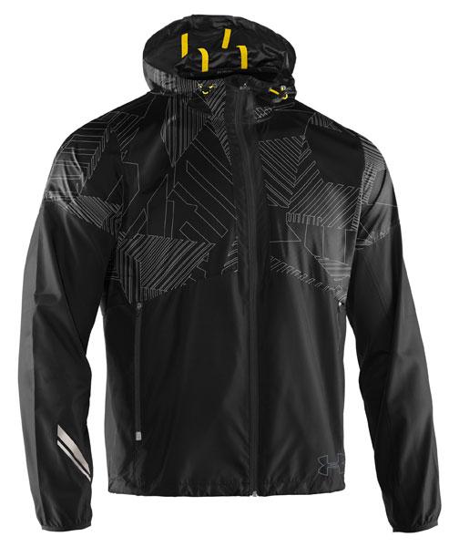 Foto Chaquetas Under Armour Ua Run Jacket Black / Reflective / Reflective