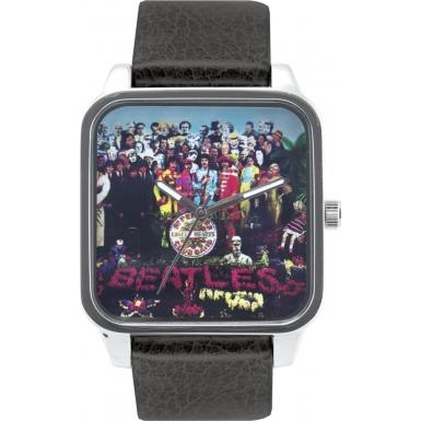 Foto Character Watches Mens The Beatles Black Watch Model Number:BE018BK