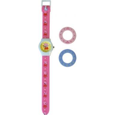Foto Character Watches Peppa Pig Time Teaching Watch Model Number:PEP3