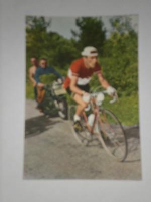 Foto Charly Gaul Postal Postcard Cartolina Cyclisme Cycling Ciclismo Wielrennen