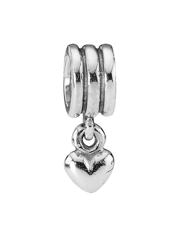 Foto Charm de plata con corazón Pandora