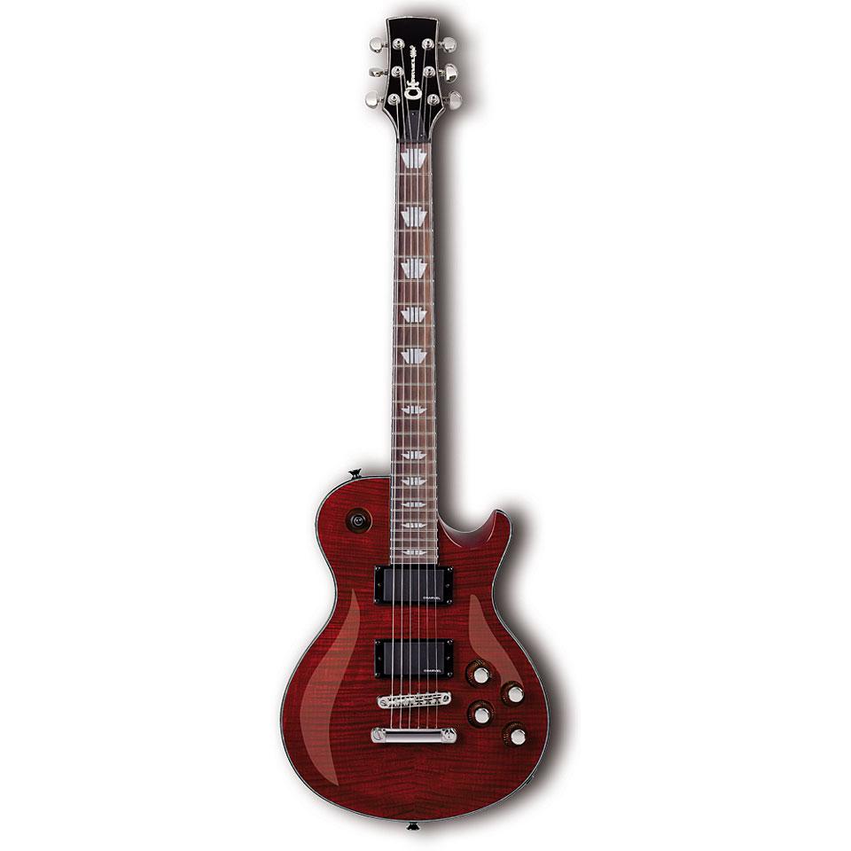 Foto Charvel Desolation DS-2ST Trans Red, Guitarra eléctrica