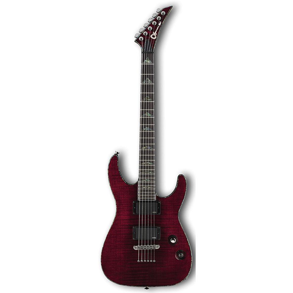 Foto Charvel Desolation DX-1 ST Trans Red, Guitarra eléctrica