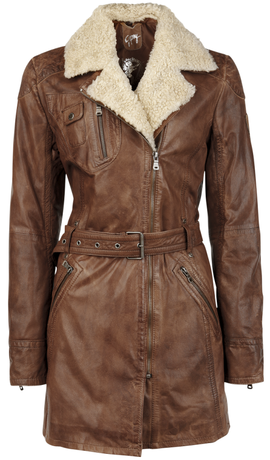 Foto Chase Leather Coat: Abrigo de piel Mujer