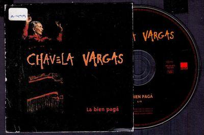 Foto Chavela Vargas - La Bien Paga - Spain Cd Single Wea 1997 - 1 Track - Promo
