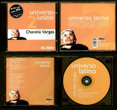 Foto Chavela Vargas - Spain Cd El Pais 2001 - Universo Latino 2 - Juan Charrasqueado