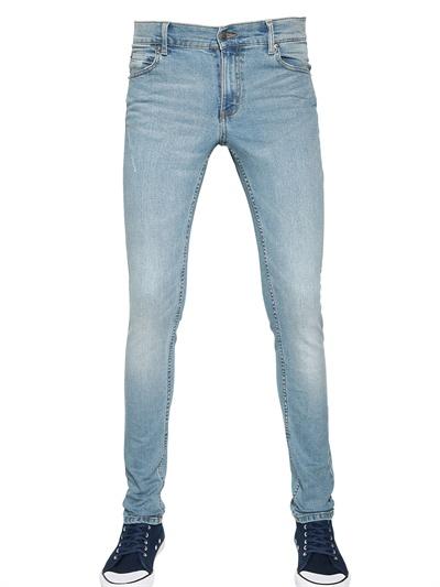 Foto cheap monday jeans de denim desgastados tight fit 16cm