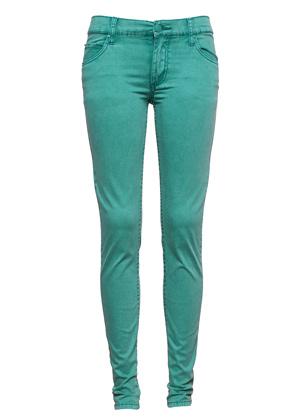 Foto Cheap Monday Zip Low Jeans Twill Ice Green 27/32 - Skinny,Vaqueros