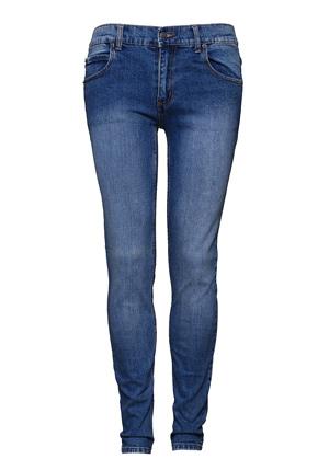 Foto Cheap Monday Zip Low USA Blue Jeans 33/32 - Slim Fit Jeans,Skinny