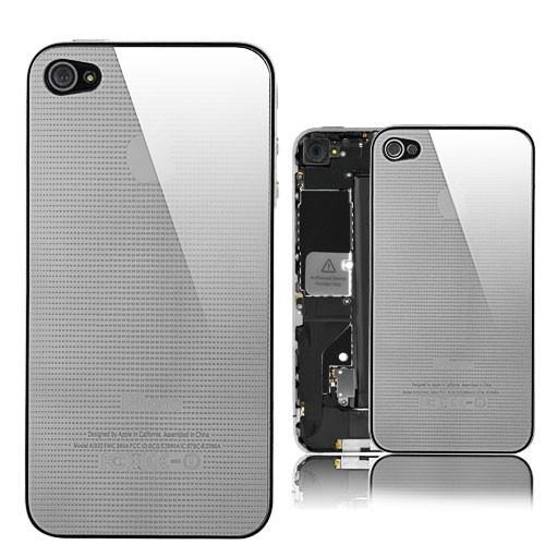 Foto Checkered Stripe - Back Cover iPhone 4