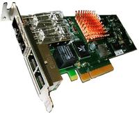 Foto Chelsio T422-CR - 4-port (2x10gbe and 2x1gbe) spf+ and rj-45 low pr...