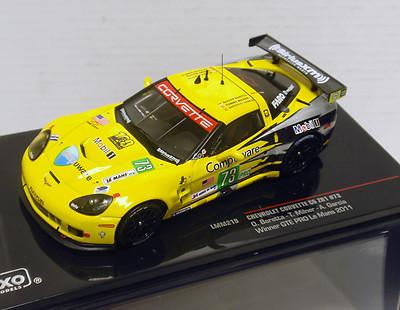 Foto Chevrolet Corvette Zr1 73 Beretta Milner Garcia Le Mans 2011 1/43 Ixo