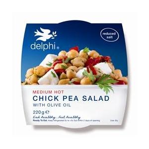 Foto Chick pea salad medium hot 220g