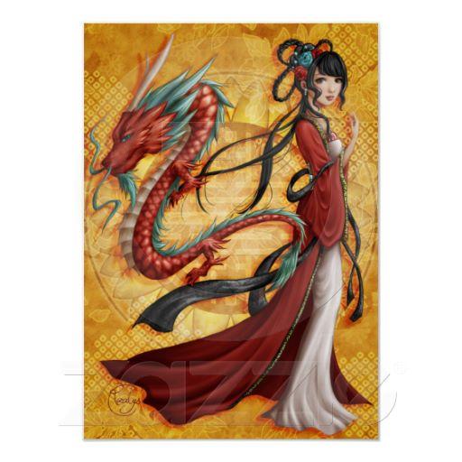 Foto Chinese dragón Impresiones