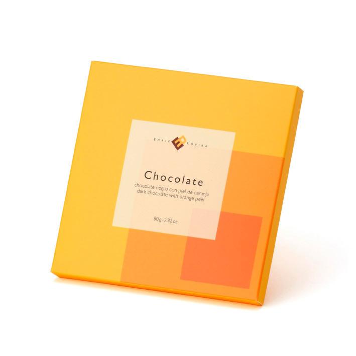 Foto Chocolate negro con naranja 80g