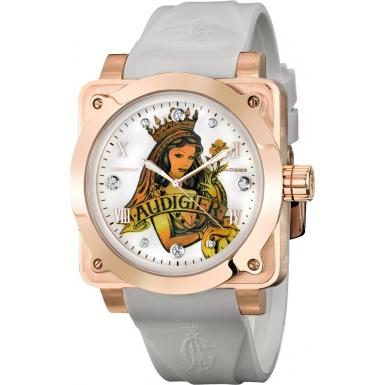 Foto Christian Audigier Queen Of Clubs White Watch Model Number:FOR-201