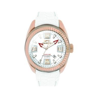 Foto Chronotech Mens Rose Gold White Watch Model Number:CT.7929M-04