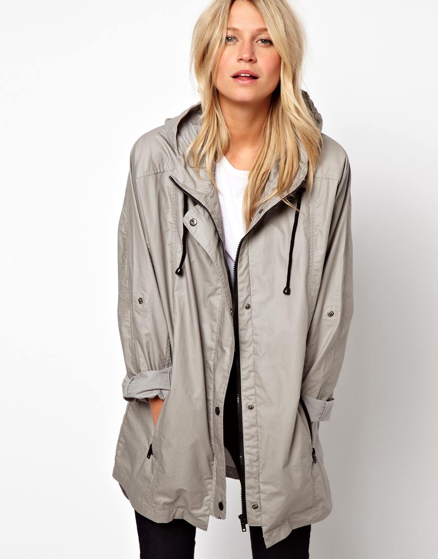 Foto Chubasquero de ASOS Gris