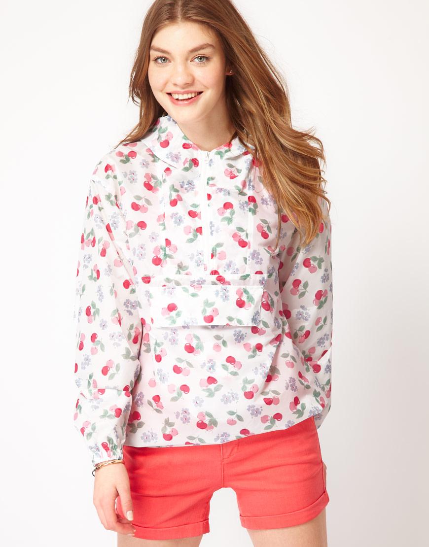 Foto Chubasquero plegable de Cath Kidston Cherry white