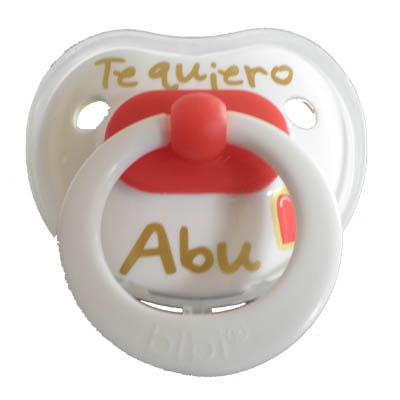 Foto Chupete Bibi Latex Te Quiero Abu
