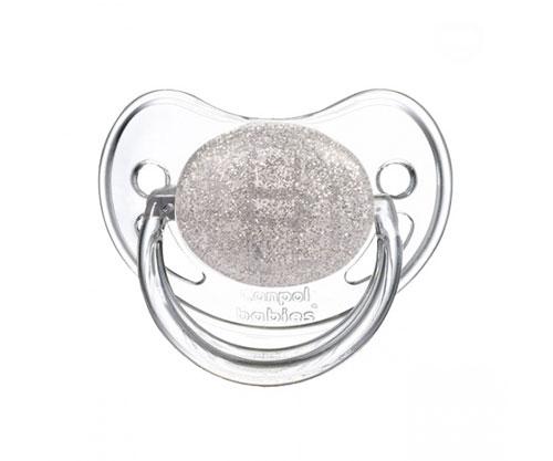 Foto Chupete Moonlight Plateado Silicona