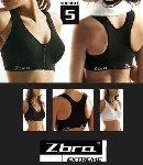 Foto Cierre con cremallera delantera con pieza de protección para una colo