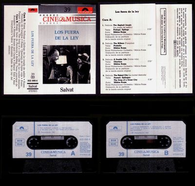 Foto Cine & Musica 39 - Spain Cassette Polydor 1987 - Soundtracks - Fuera De La Ley