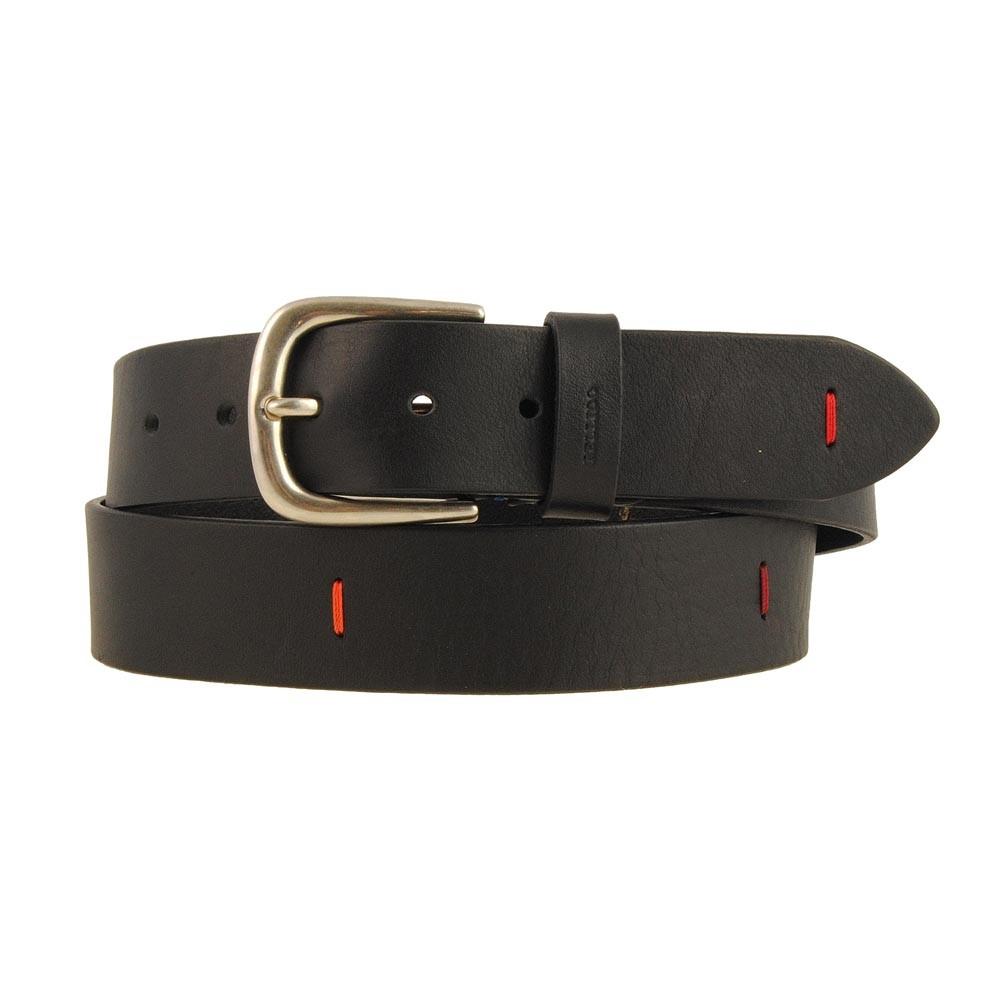 Foto Cinturón de cuero con hilos de colores