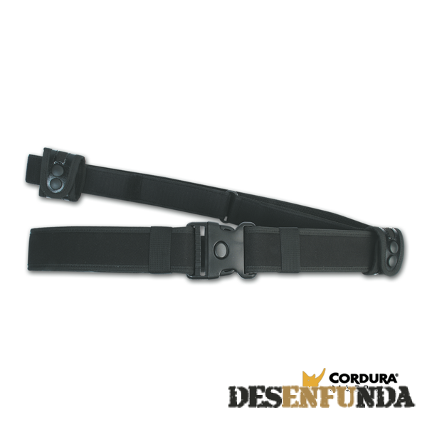 Foto Cinturón en Cordura 50 mm Rígido + Interior + Separadores + Hebilla Seguridad Pielcu Color Negro 71600