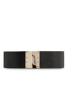 Foto Cinturón Fajín Cierre Metálico negro MANGO