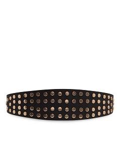 Foto Cinturón Fajín Tachuelas negro MANGO