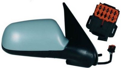 Foto Citro‘n Xsara (97=>03) Espejo Retrovisor Derecho Electrico Convexo Azul Termico