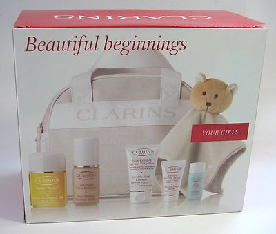 Foto Clarins Beautiful Beginnings Gift Set 100ml Body Oil + 50ml Firming Lo